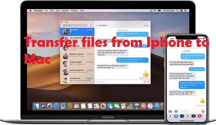 iphone how to transfer photos to mac